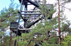 Lookout tower on Schwarzenberg hill, © Verein Naturpark Nordwald