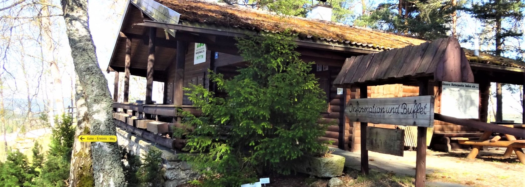 Informationsblockhaus in Scheiben, © Verein Naturpark Niederösterreich